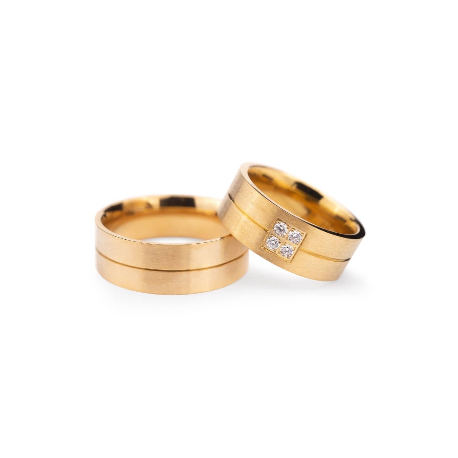 Auksiniai vestuviniai žiedai "VMA130"