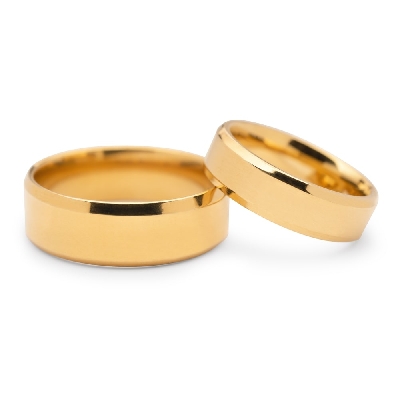 Gold wedding rings "VKA 320"