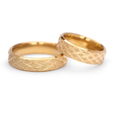 Gold wedding rings "VKA 307"