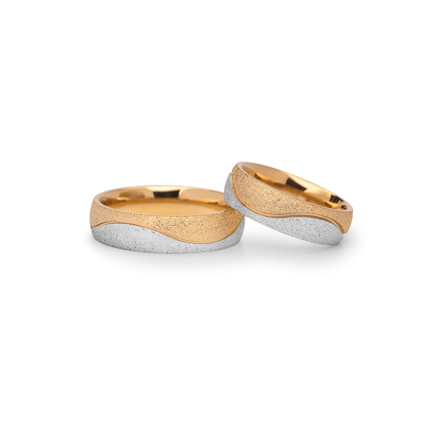 Auksiniai vestuviniai žiedai "VK131"