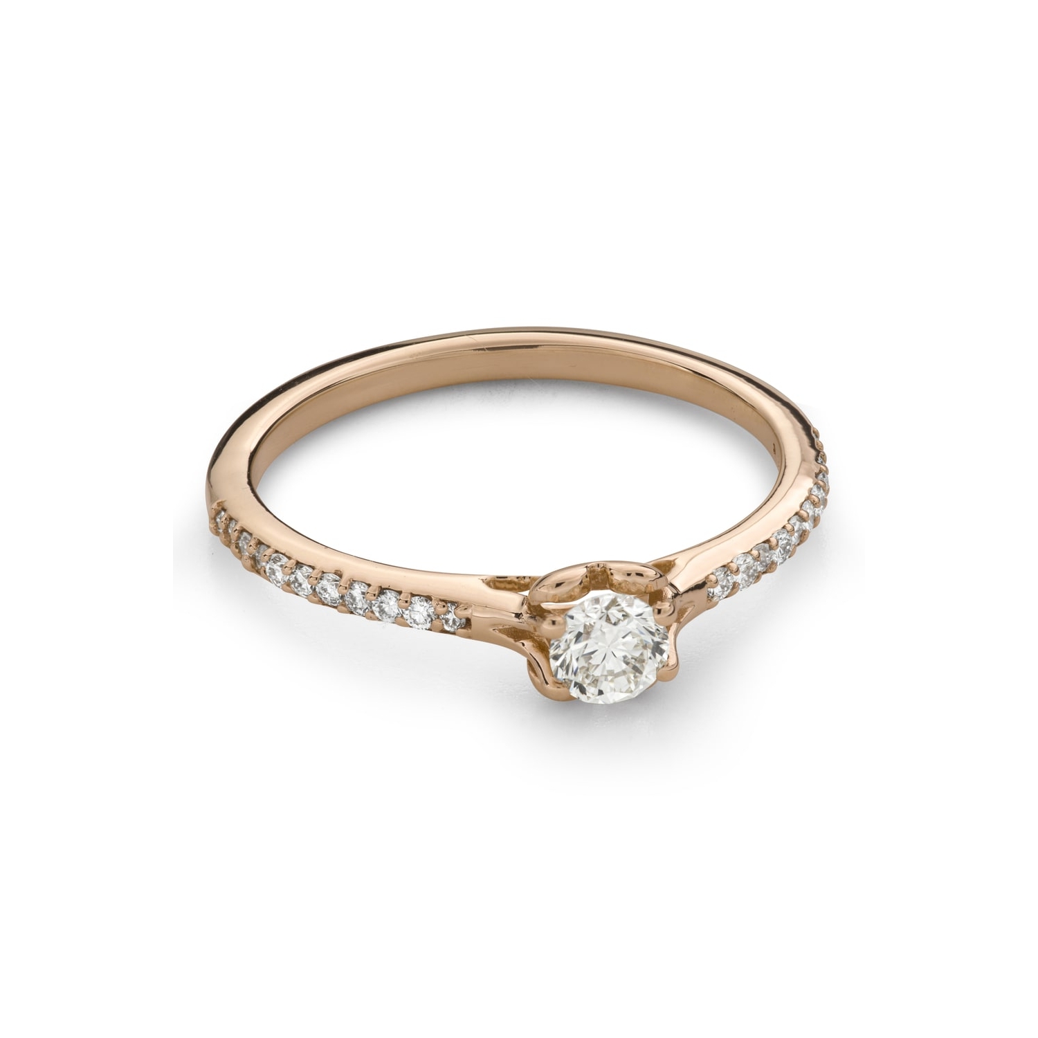 Engagment ring with brilliants "Grace 301"