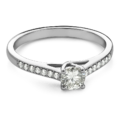 Engagment ring with brilliants "Grace 344"
