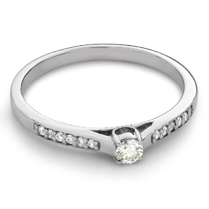 Engagment ring with brilliants "Grace 356"