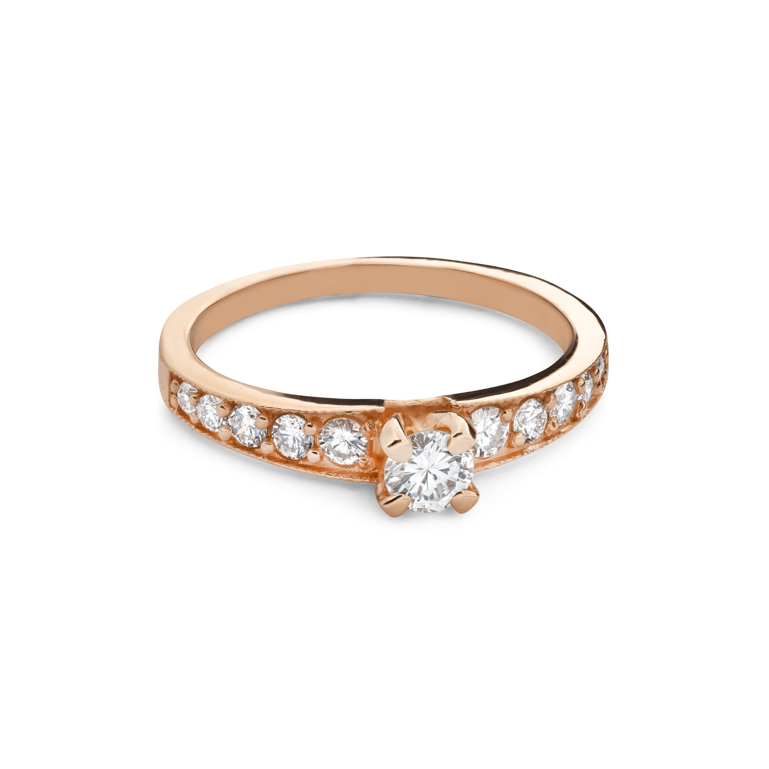 Engagment ring with brilliants "Grace 366"